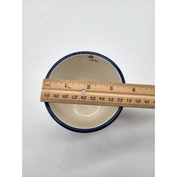 Jacques Pépin Sur La Table Coffee Mug Cup Blue Rooster Farm Chickens Country - Picture 6 of 7